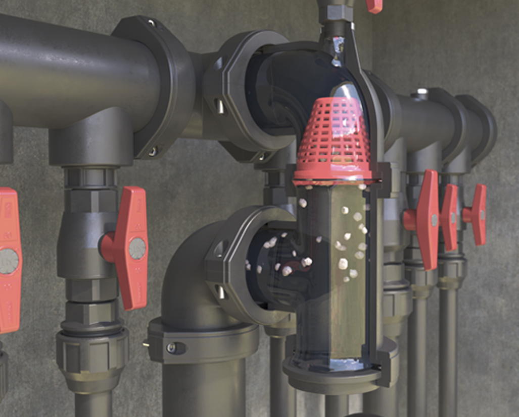 Comparative: traditional strainer vs vertical strainer netvitc system®