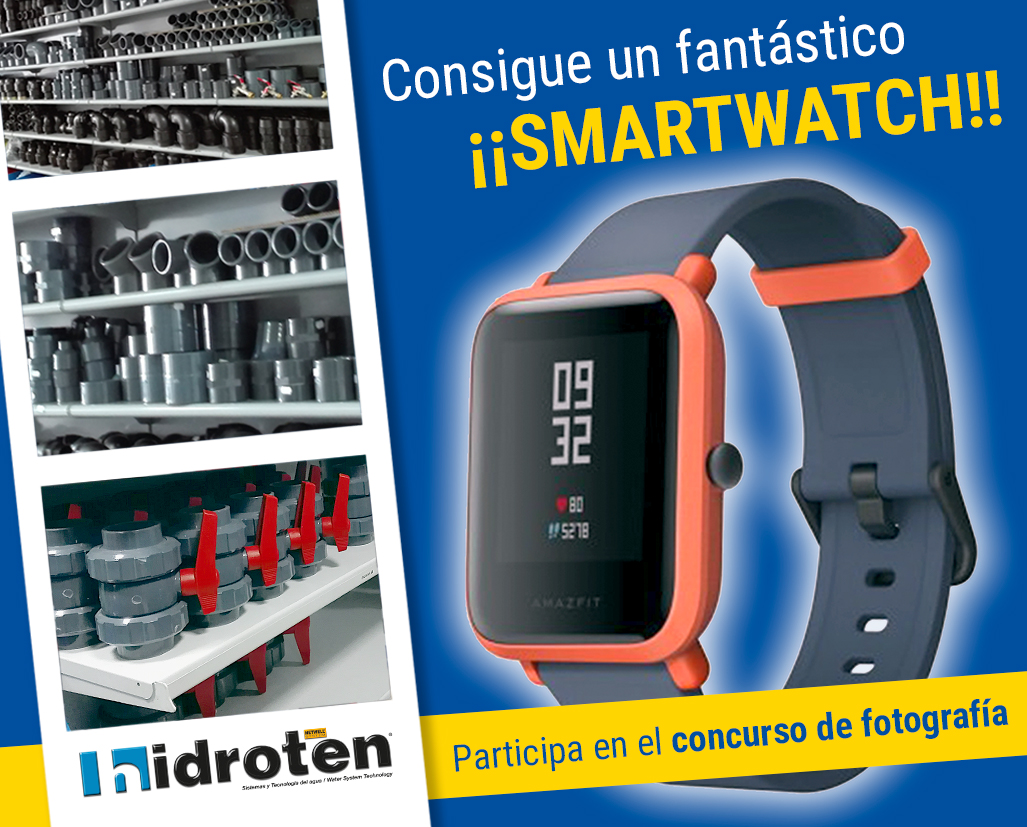 Photography raffle, showroom with hidroten products