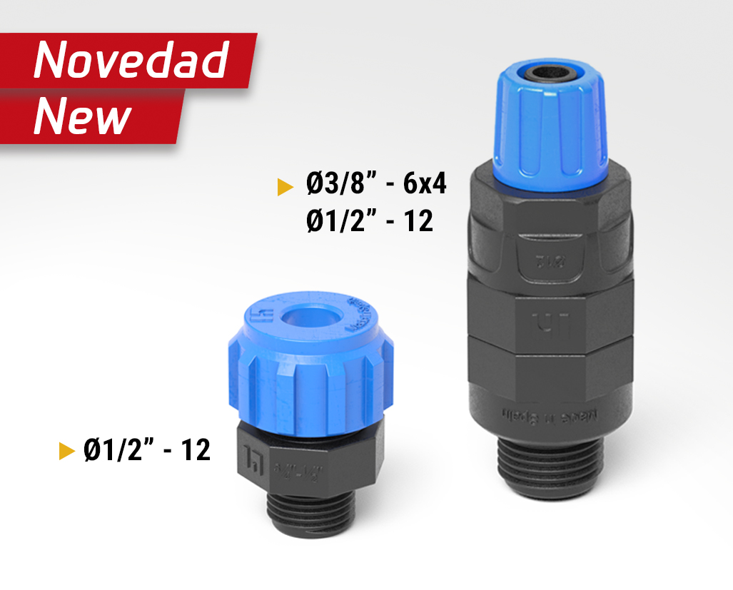 Probe connection and non-return injection valve