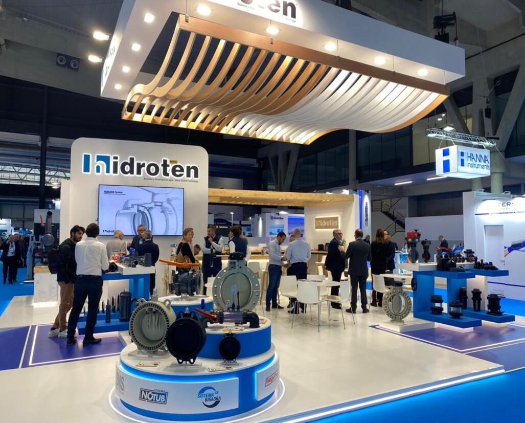 HIDROTEN AU SALON LE PLUS INTERNATIONAL DU SECTEUR DE LA PISCINE