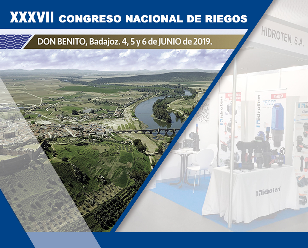 Hidroten en el xxxvii congreso nacional de riegos
