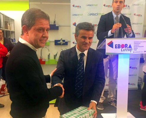 Hidroten en la inauguración de ebora group