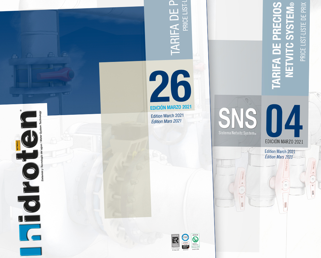 Nueva tarifa de hidroten nº 26