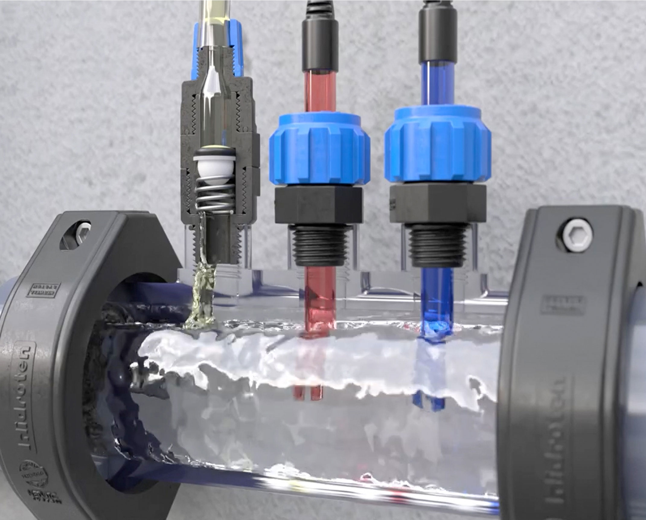 ¡nuevas incorporaciones! conexión sonda y válvula de inyección