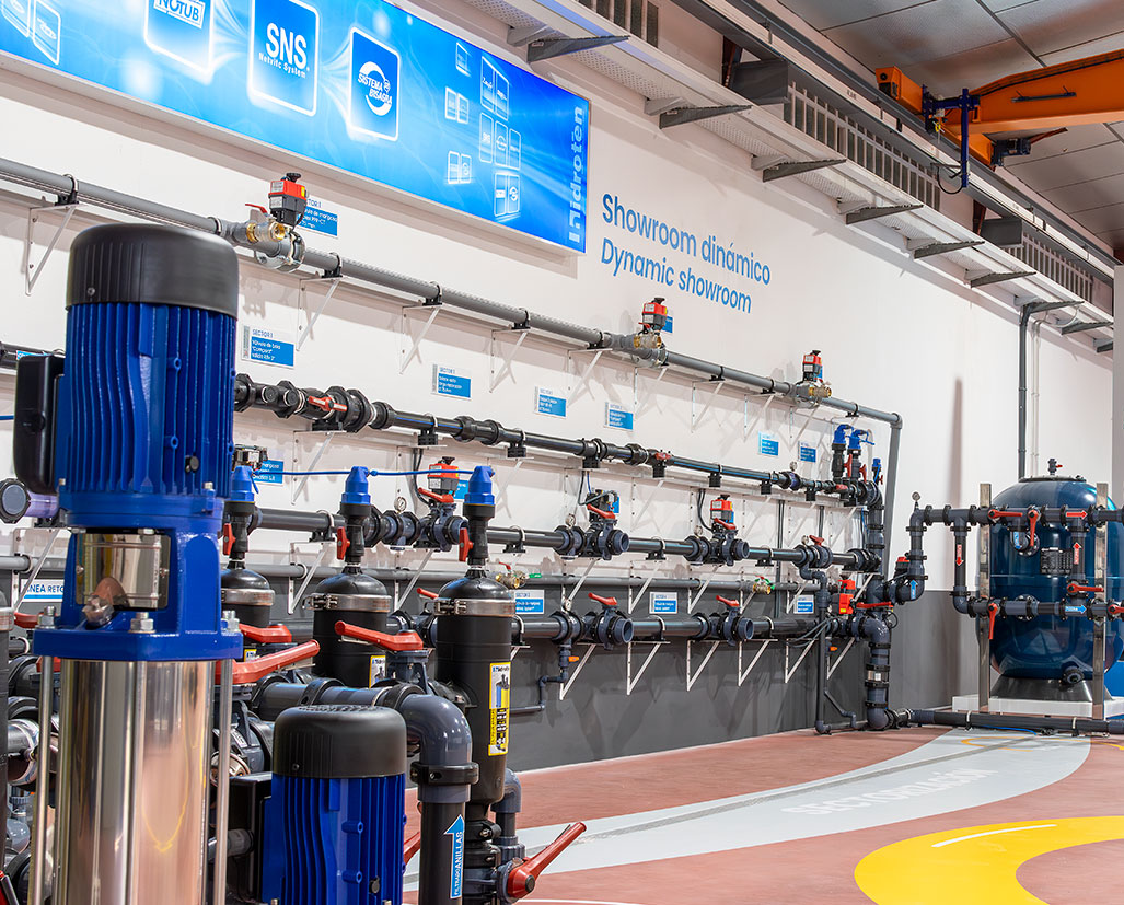 Nuevo showroom dinámico de hidroten