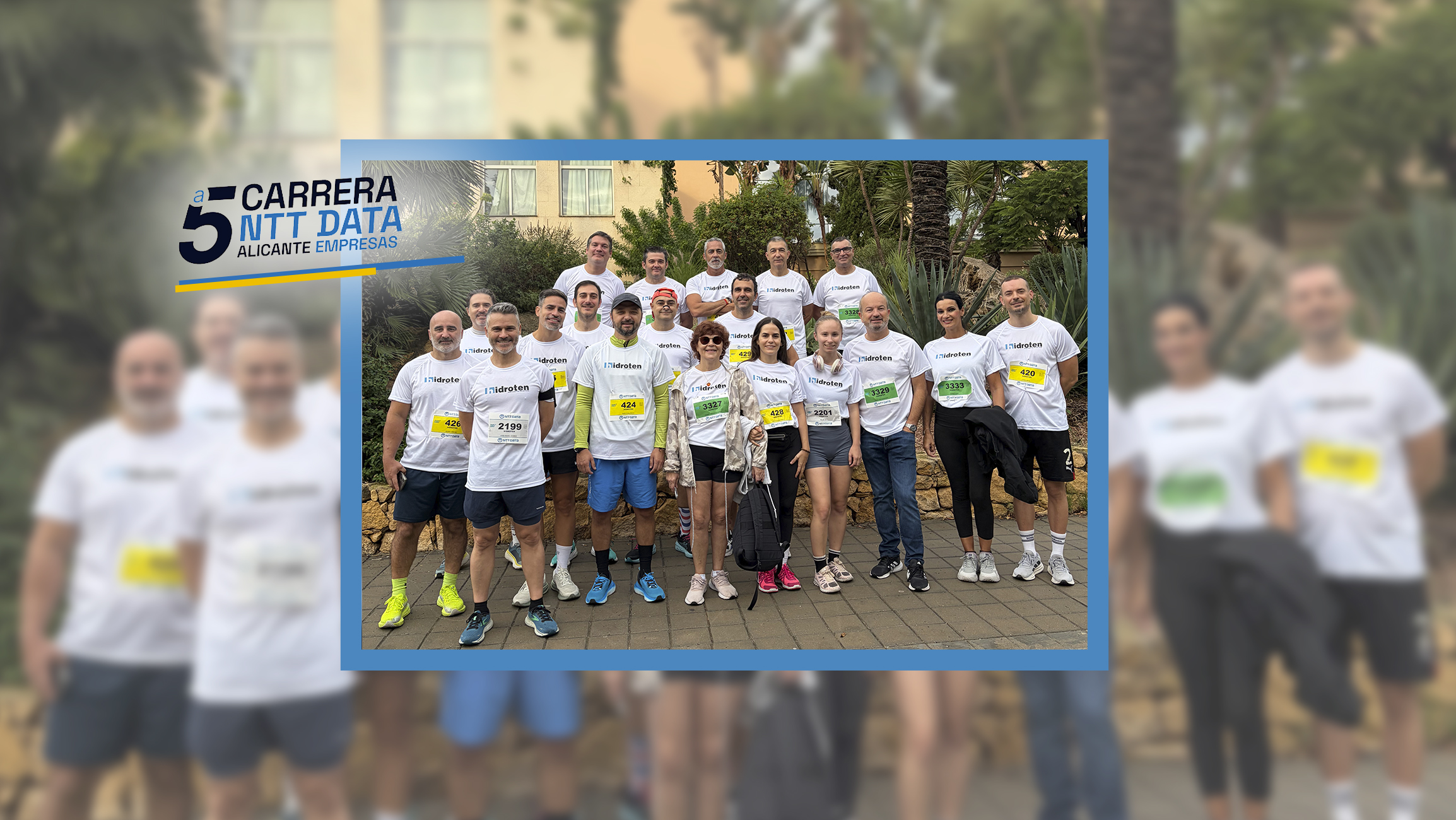 Hidroten refuerza su espíritu de equipo en la 5ª carrera ntt data alicante-empresas 2026
