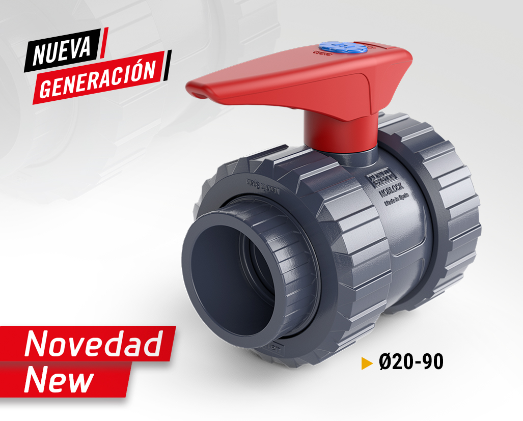 Nueva generación de válvulas de bola "basic"