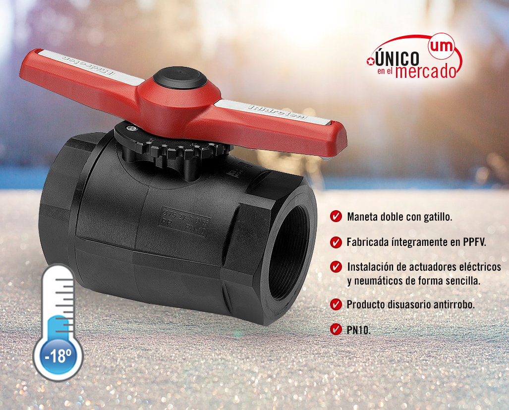 'compact' valves resistant to frost