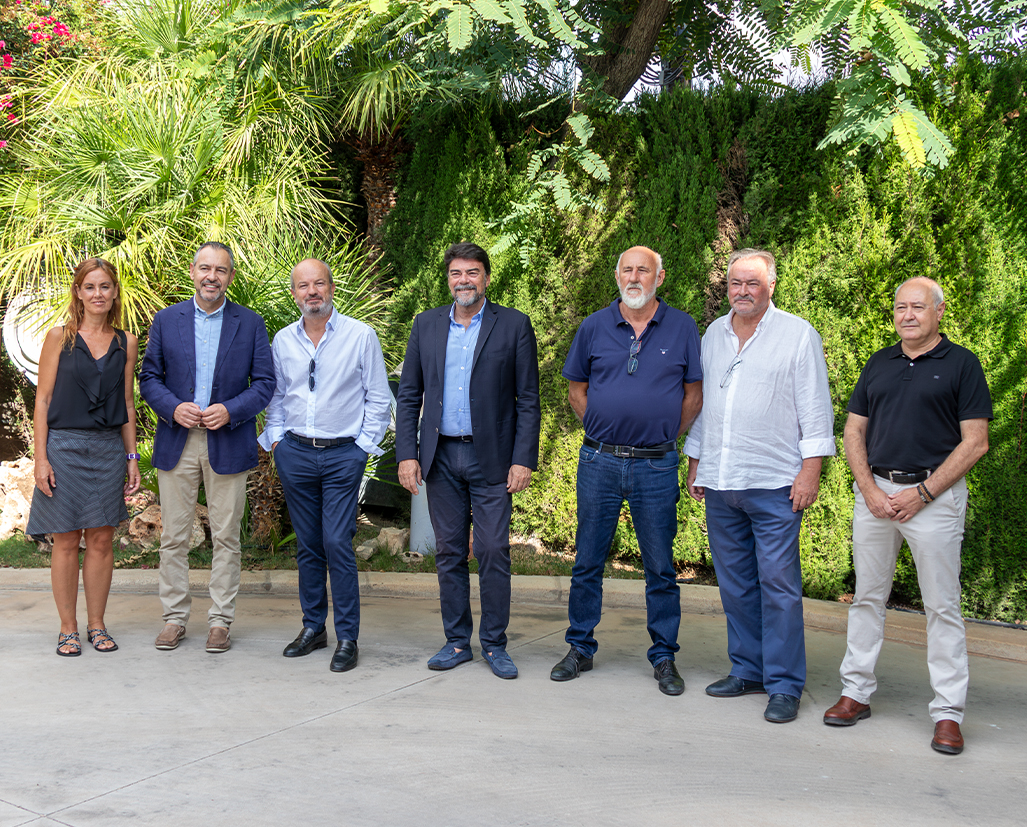 Visita del excelentísimo alcalde de alicante