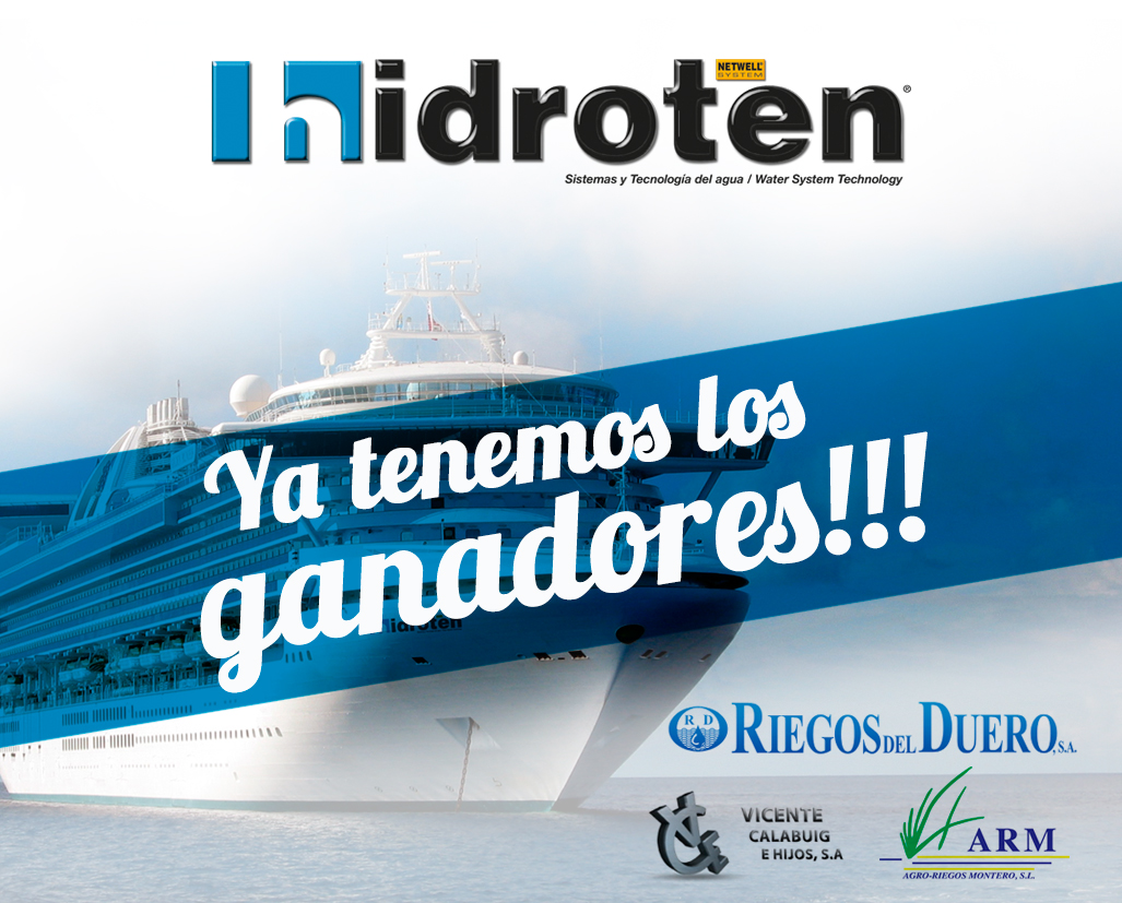 Ganadores de los tres cruceros por el mediterráneo