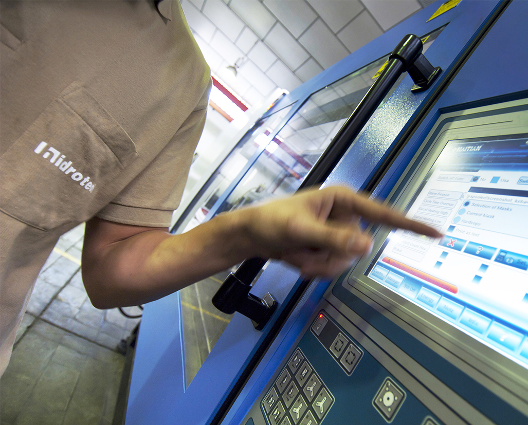 SIGNIFICANT DECREASE IN ACCIDENTS AT WORK