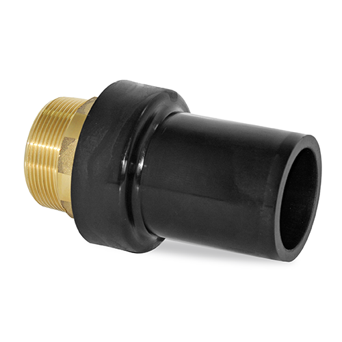 Transition adapter, male threaded